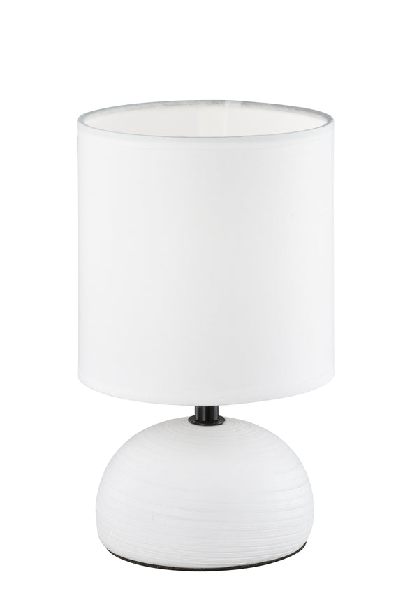 sconto Lampe de table d'intérieur E14 en céramique blanche