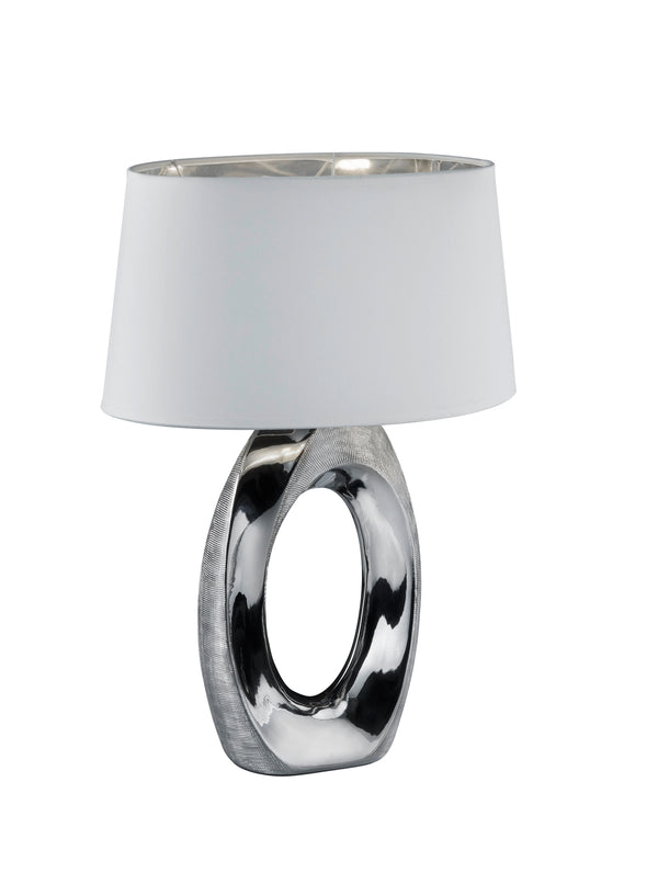 acquista Lampe de table d'intérieur E27 en Céramique Argentée