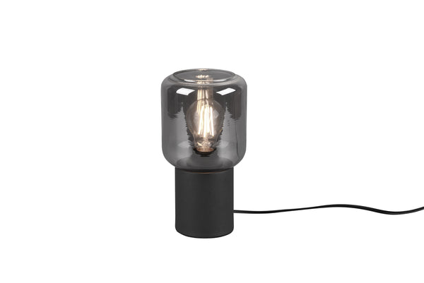 prezzo Lampe de table LED d'intérieur en métal noir mat