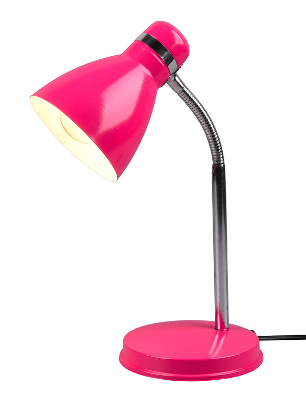 Lampada da Tavolo da Interno Attacco E27 in Metallo Rosa sconto