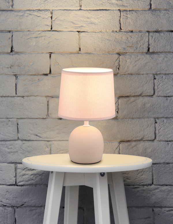 Lampe de table d'intérieur en céramique beige prezzo