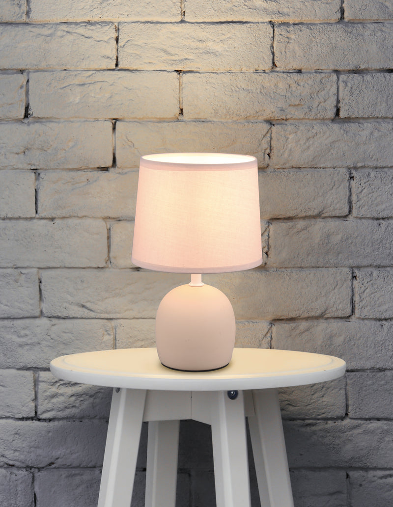 Lampada tavolo da Interno   in Ceramica Beige-3