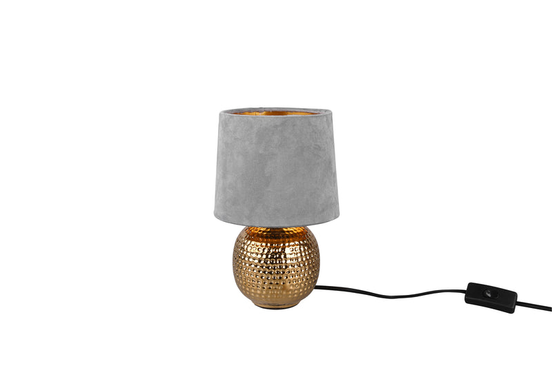 Lampada tavolo da Interno a LED in Ceramica Oro-2