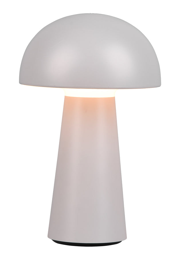 Lampada da Tavolo da Esterno a LED in Plastica Grigio intenso sconto