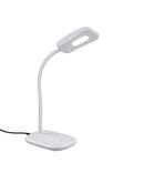 Lampada tavolo da Interno a LED in Plastica Bianco-2