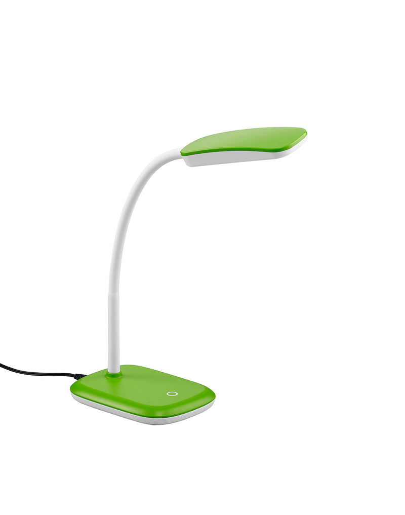 Lampada tavolo da Interno a LED in Plastica Verde-1