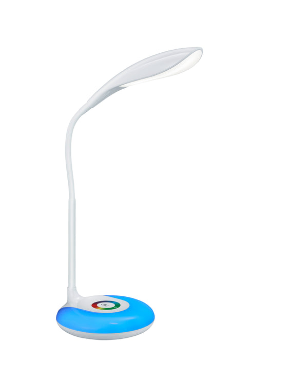 prezzo Lampe de table LED d'intérieur en plastique blanc