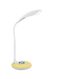 Lampada tavolo da Interno a LED in Plastica Bianco-2