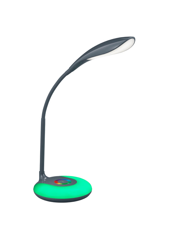 acquista Lampe de table LED d'intérieur en plastique anthracite