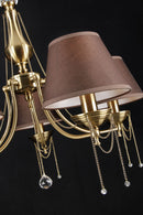 Lampadario Royal Classic in Metallo Chester Ottone-5