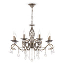 Lampadario Royal Classic in Metallo Grace Ottone-1