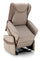 Fauteuil Ascenseur Electrique 2 Moteurs en Simili Cuir Gris Tourterelle