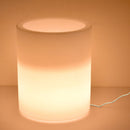 Vaso Luminoso da Esterno 35x42 cm In Polietilene Rose Led Bianco Caldo-3