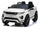 Voiture jouet électrique pour enfants 12V Mp4 avec permis Land Rover Evoque blanc