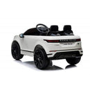 Macchina Elettrica per Bambini 12V Mp4 Land Rover Evoque Bianca-6