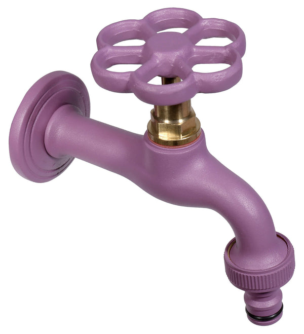 Robinet coloré pour fontaine de jardin en laiton Belfer RUB/024 Violet prezzo