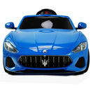 Macchina Elettrica per Bambini 12V Maserati GranCabrio S502 Blu-2