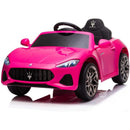 Macchina Elettrica per Bambini 12V Maserati GranCabrio S502 Rosa-1