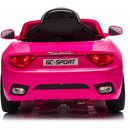 Macchina Elettrica per Bambini 12V Maserati GranCabrio S502 Rosa-4