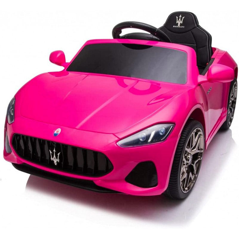 Macchina Elettrica per Bambini 12V Maserati GranCabrio S502 Rosa-9