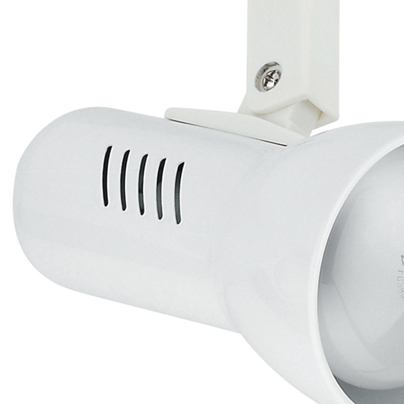 Faretto Spot 3 Luci Orientabili Metallo Bianco E27 Intec SPOT-CARRERA-3-3