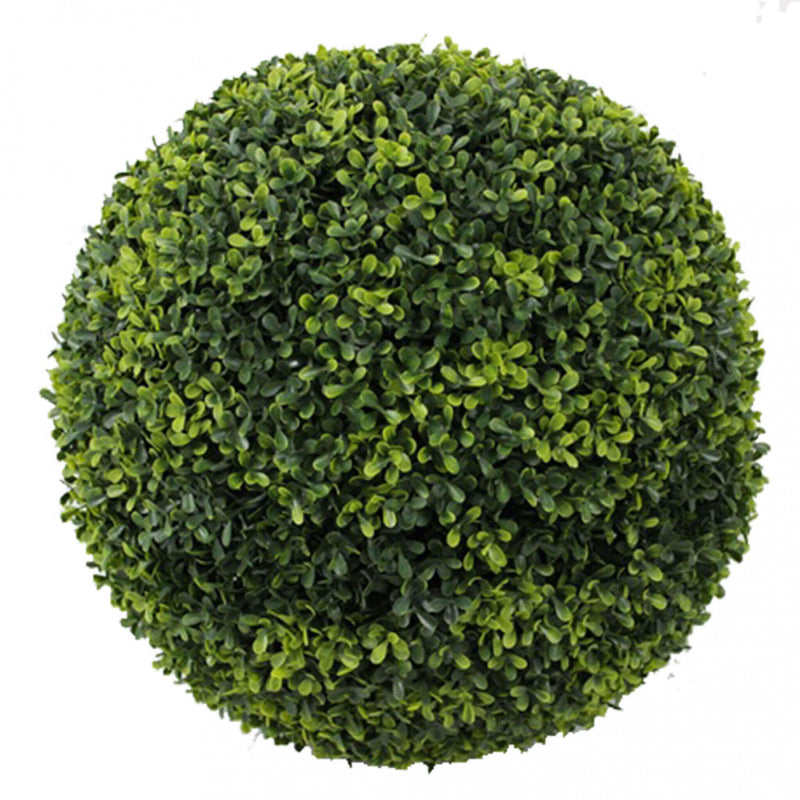 Sfera di Bosso Artificiale Ø48 cm in Polietilene Verde-1