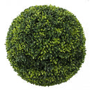 Sfera di Bosso Artificiale Ø48 cm in Polietilene Verde-2