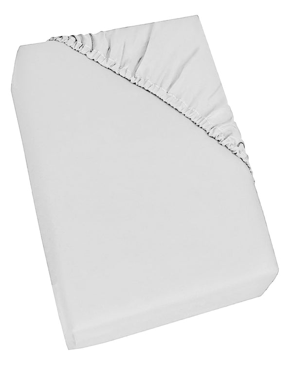 sconto Drap de dessous avec coins et élastique uni blanc différentes tailles