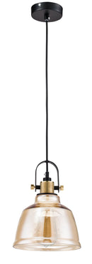 Lampada pendente Pendant in Metallo Irving Nero-4