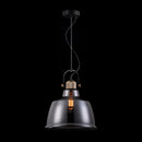 Lampada pendente Pendant in Metallo Irving Nero-3