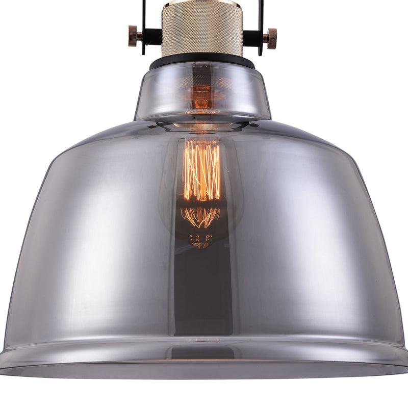 Lampada pendente Pendant in Metallo Irving Nero-6