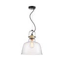 Lampada pendente Pendant in Metallo Irving Nero-1