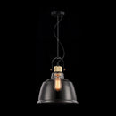 Lampada pendente Pendant in Metallo Irving Nero-2