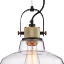 Lampada pendente Pendant in Metallo Irving Nero-5