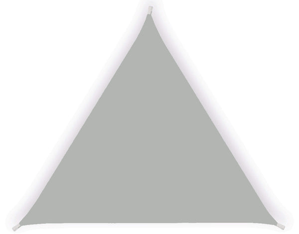 Voile d'Ombrage Triangulaire 3,6x3,6x3,6m en Polyester Gris Cendré prezzo