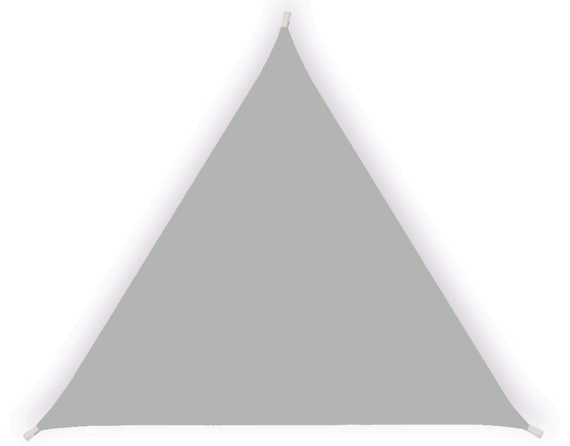 Tenda a Vela Ombreggiante Triangolare 3,6x3,6x3,6m in Poliestere Grigio Cenere-1