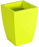 Vaso 36x36x50cm in Polietilene Vanossi Hydrus Verde Acido-1