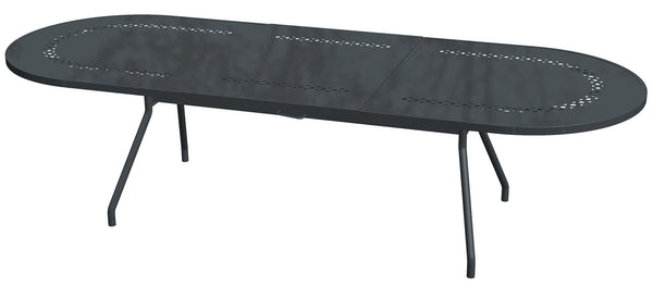 RD Italia Reef XL Table de jardin extensible en acier anthracite 220/300x110x76 cm sconto