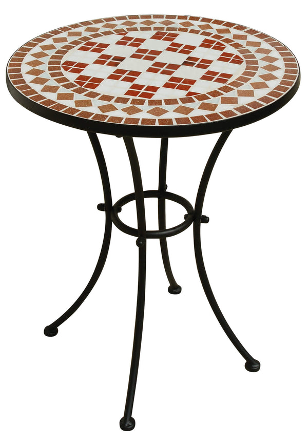 Table basse de jardin ronde Ø55 cm en fer Vorghini Mosaico acquista