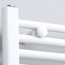 Termoarredo Scaldasalviette 39 Barre 60x180 cm in Acciaio Bianco-7