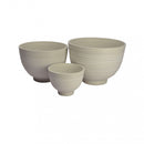 Vaso Medio Narciso Ø39x28 cm in Fibra sintetica Bianco-2