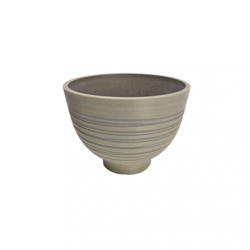 Vaso Grande Narciso Ø45x32 cm in Fibra sintetica Antracite-1