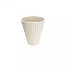 Vaso Medio Iris Ø29x36 cm in Fibra sintetica Bianco-1