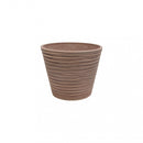 Vaso Piccolo Camelia Ø31x25,4 cm in Fibra sintetica Tortora-1