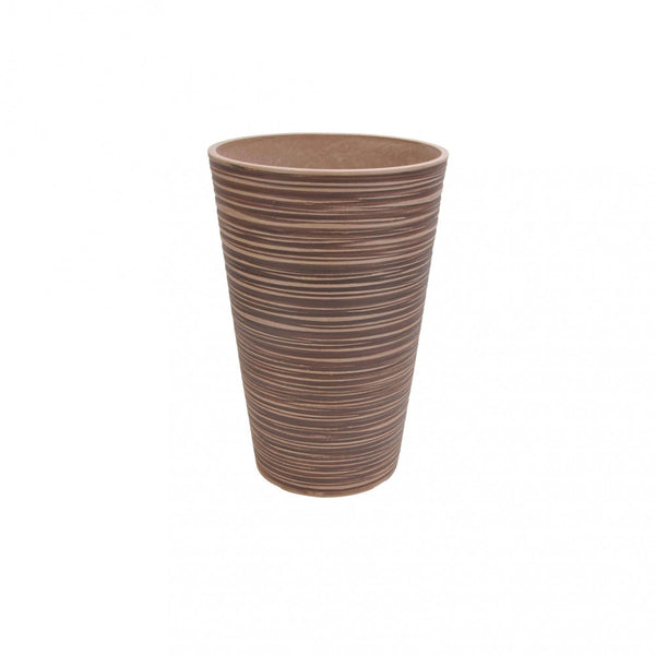 online Petit Vase Azalée Ø31x46 cm en fibre synthétique Gris Tourterelle