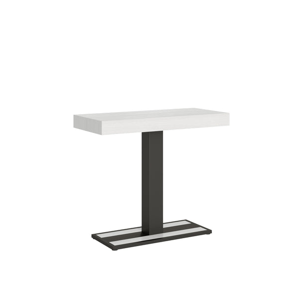 online Console Extensible 90-300x40x77 cm en Mélamine Blanc