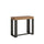 Console Extensible 90-190x40x77 cm en Mélamine Marron