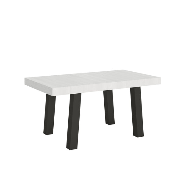 Table extensible 160-420x90x77 cm Bridge Frêne Blanc sconto