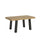 Table extensible 160-264x90x77 cm Bridge Chêne Naturel