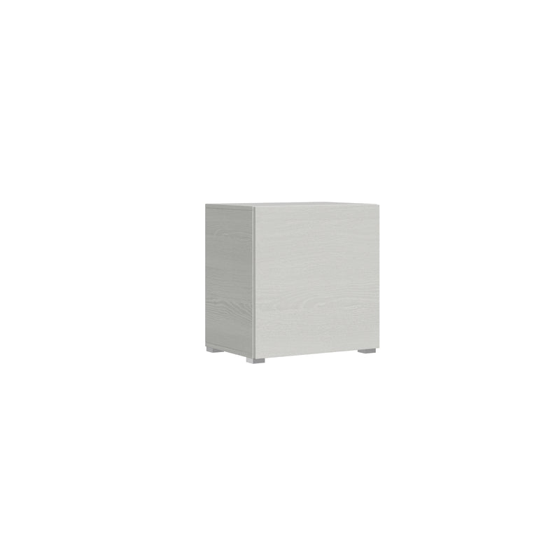 Mobile Base Soggiorno 60x60x39,6 cm con piedini sx-dx Bianco Frassino-1